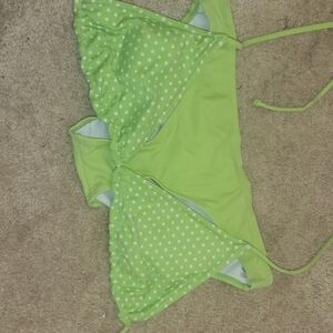 Green Polka Dot Bikini Set